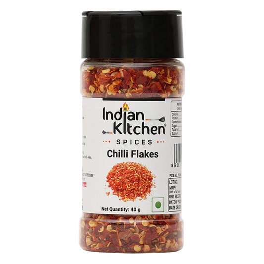 Indian Kitchen Chilli Flakes 40g (Pack of 2) - Indian Kitchen 