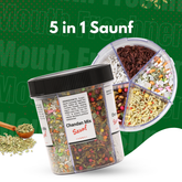 Indian Kitchen 5 In 1 Saunf |Plain Mix Saunf, Chandan Mix Saunf, Paan Mix Saunf, Chennai Saunf, Party Mint Saunf Indian Kitchen 5 In 1 Saunf |Plain Mix Saunf, Chandan Mix Saunf, Paan Mix Saunf, Chennai Saunf, Party Mint Saunf