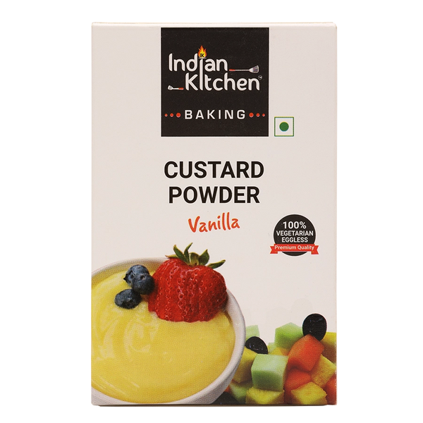 Indian Kitchen Custard Powder 100g (Pack of 10) - Indian Kitchen 