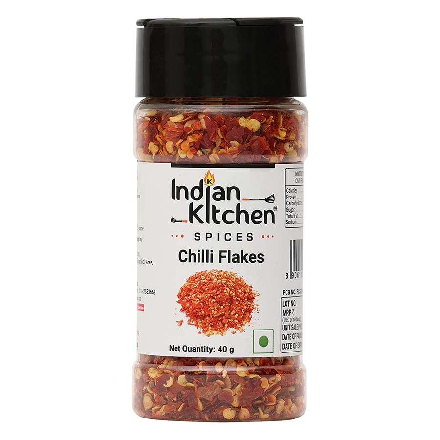 Indian Kitchen Chilli Flakes 40g (Pack of 2)