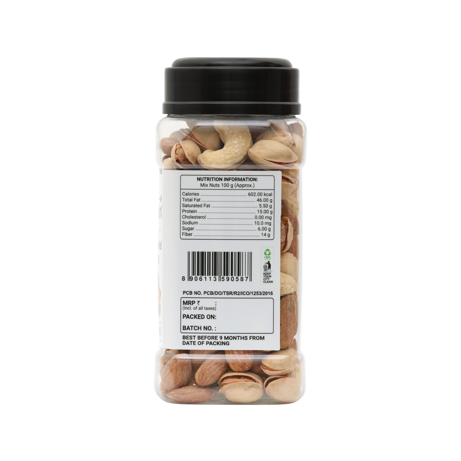 Indian Kitchen Roasted Salted Mix Nuts 200g